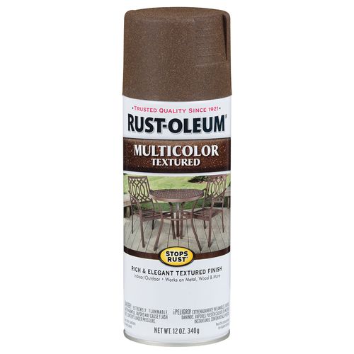 Rust-Oleum Multi-Colored Textured Spray Paint Autumn Brown (12 Oz.)
