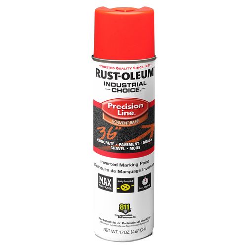 Rust-Oleum Marking Paint Fluorescent Red Orange (17 Oz.)