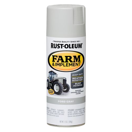 Rust-Oleum Farm & Implement Spray Paint Ford Gray (12 Oz.)