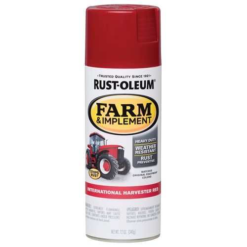 Rust-Oleum Farm & Implement Spray Paint IH Red (12 Oz.)