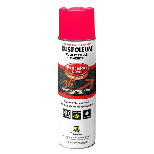 Rust-Oleum Marking Paint Fluorescent Pink (17 Oz.)