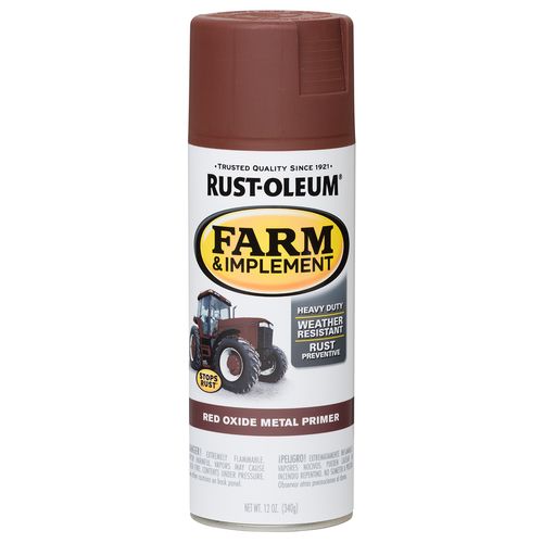 Rust-Oleum Farm & Implement Red Oxide Metal Primer (12 Oz.)