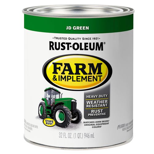 Rust-Oleum Farm & Implement Paint JD Green (Quart)