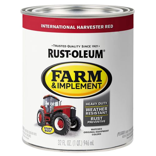Rust-Oleum Farm & Implement Paint IH Red (Quart)