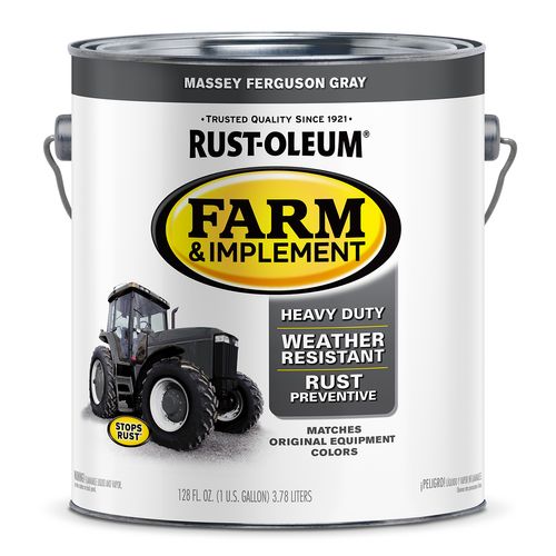 Rust-Oleum Farm & Implement Paint MF Gray (Gallon)