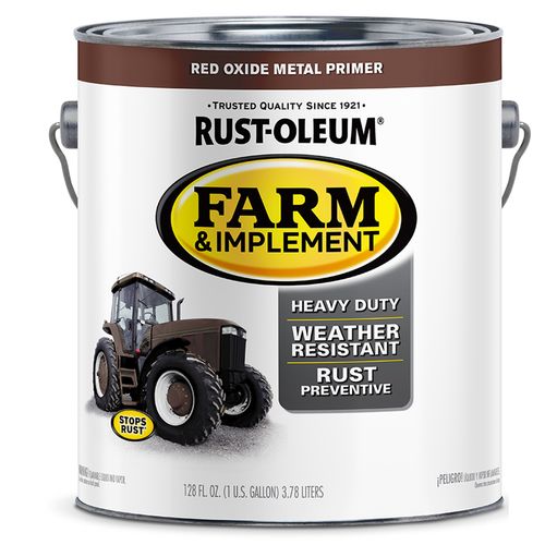 Rust-Oleum Farm & Implement Red Oxide Metal Primer (Gallon)