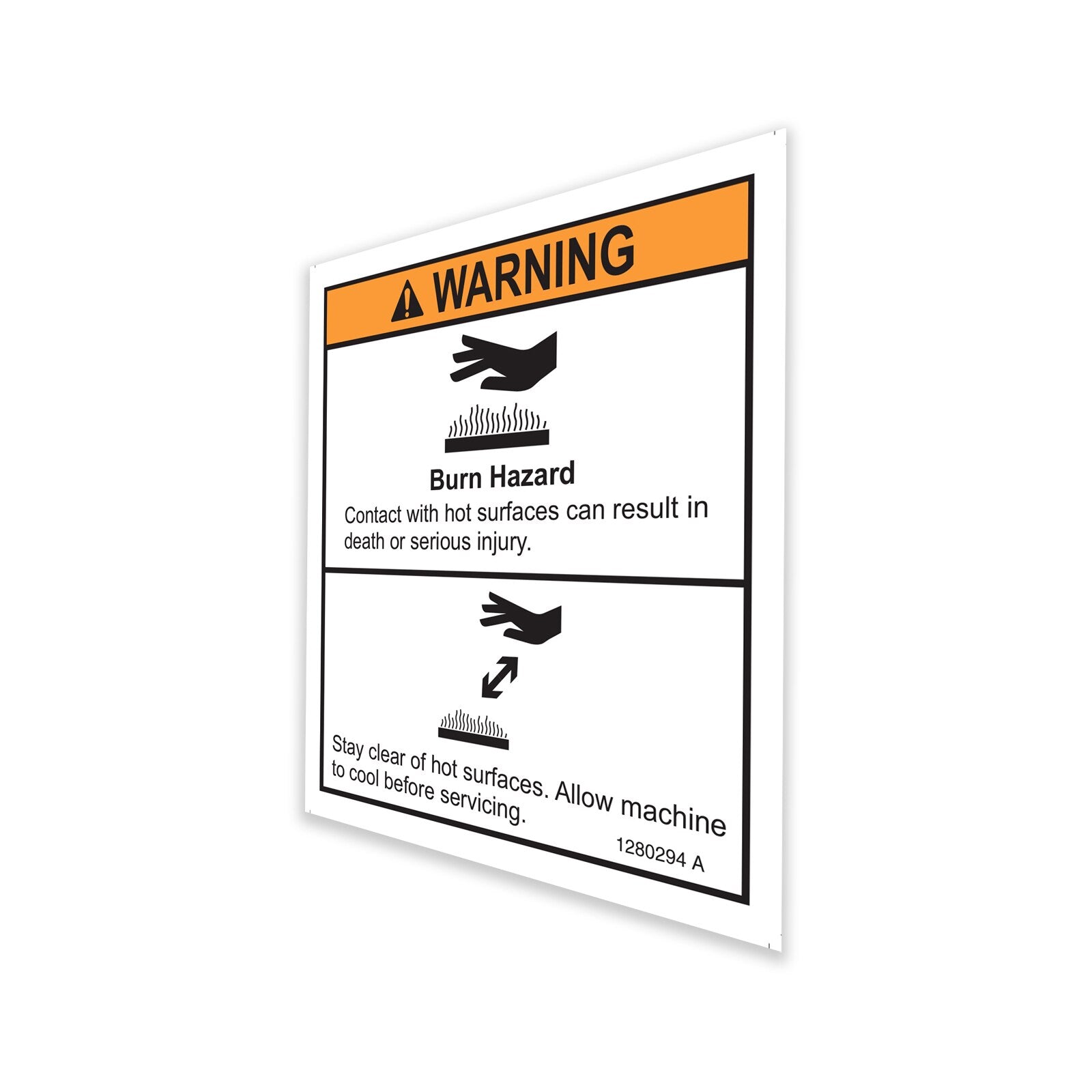 Genie Part # 1280294GT – Decal, Burn Hazard