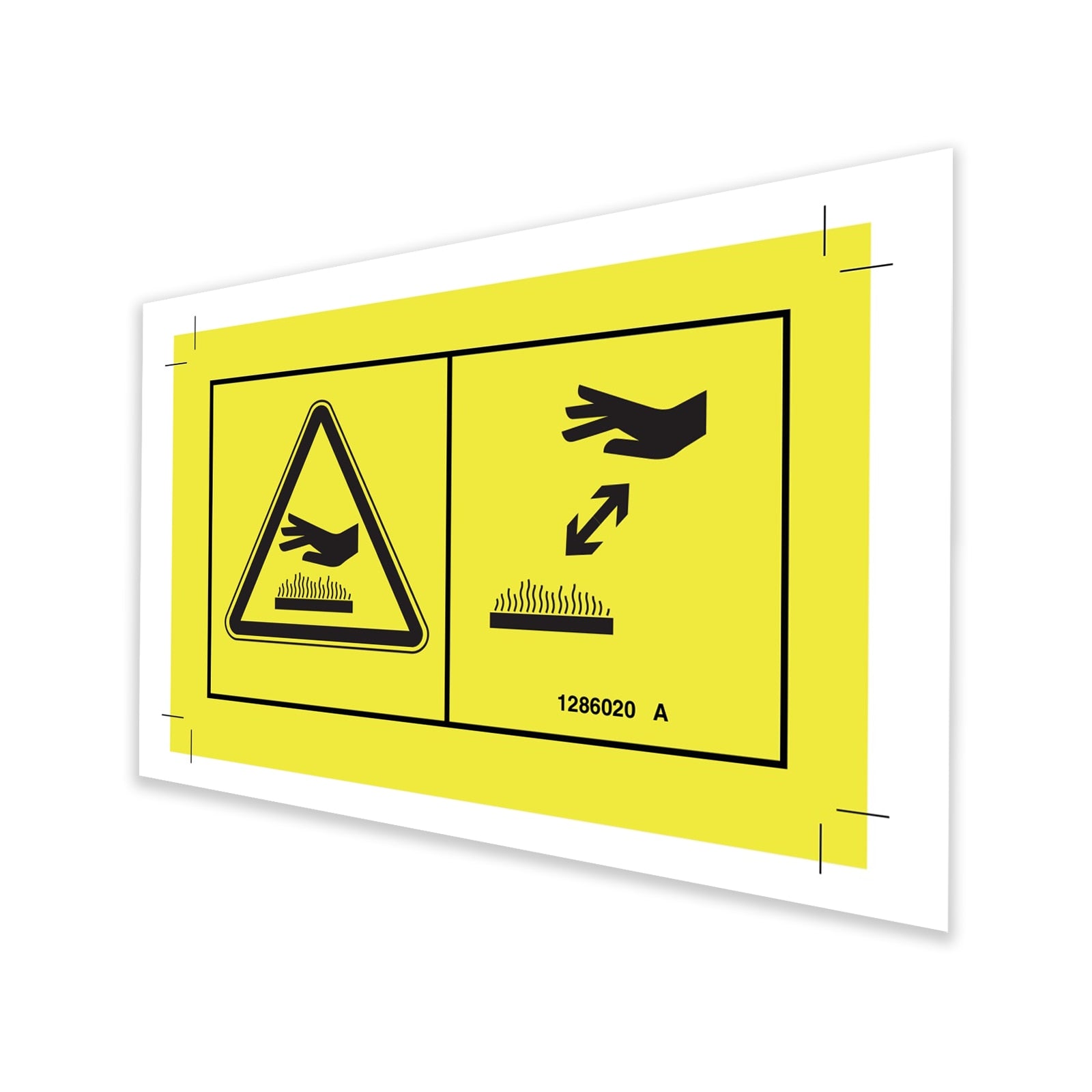 Genie Part # 1286020GT – Decal, Burn Hazard, Sym