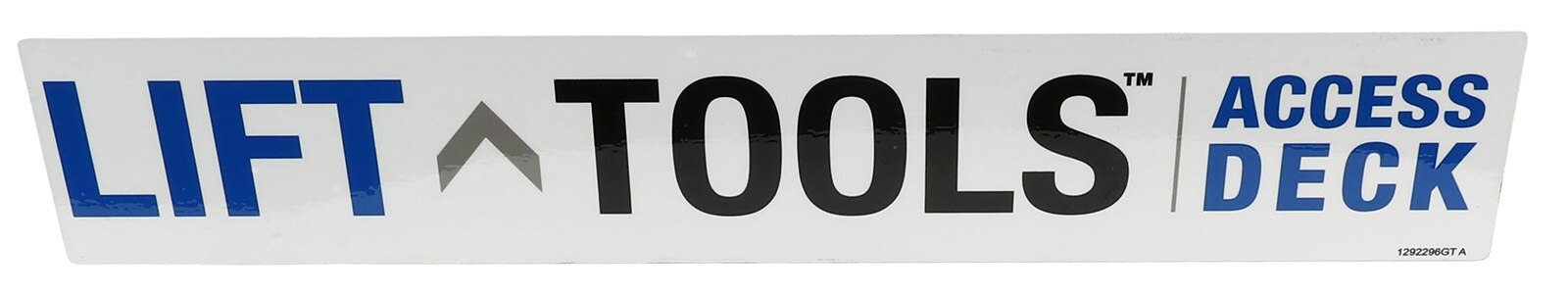 Genie Part # 1292296GT – Decal, Lift Tools Access Deck Cosmetic