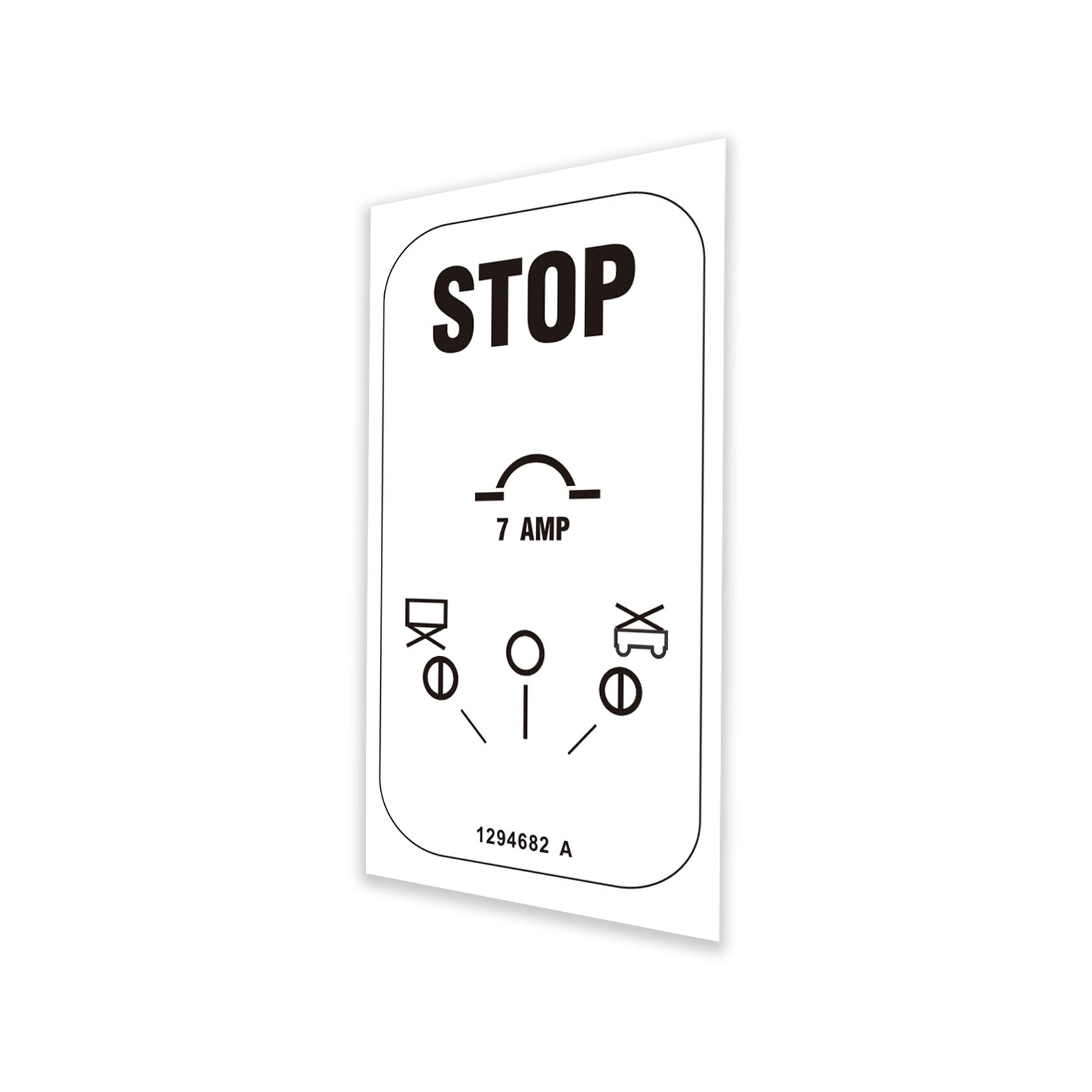 Genie Part # 1294682GT – Decal, Gcon Panel, GS, Mini