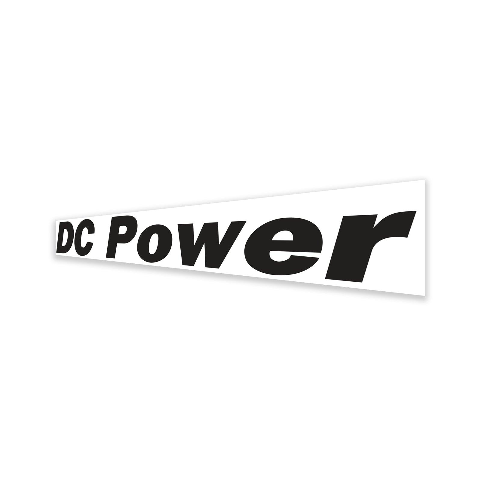 Genie Part # 1299739GT – Decal, Cosmetic, DC Power Blue