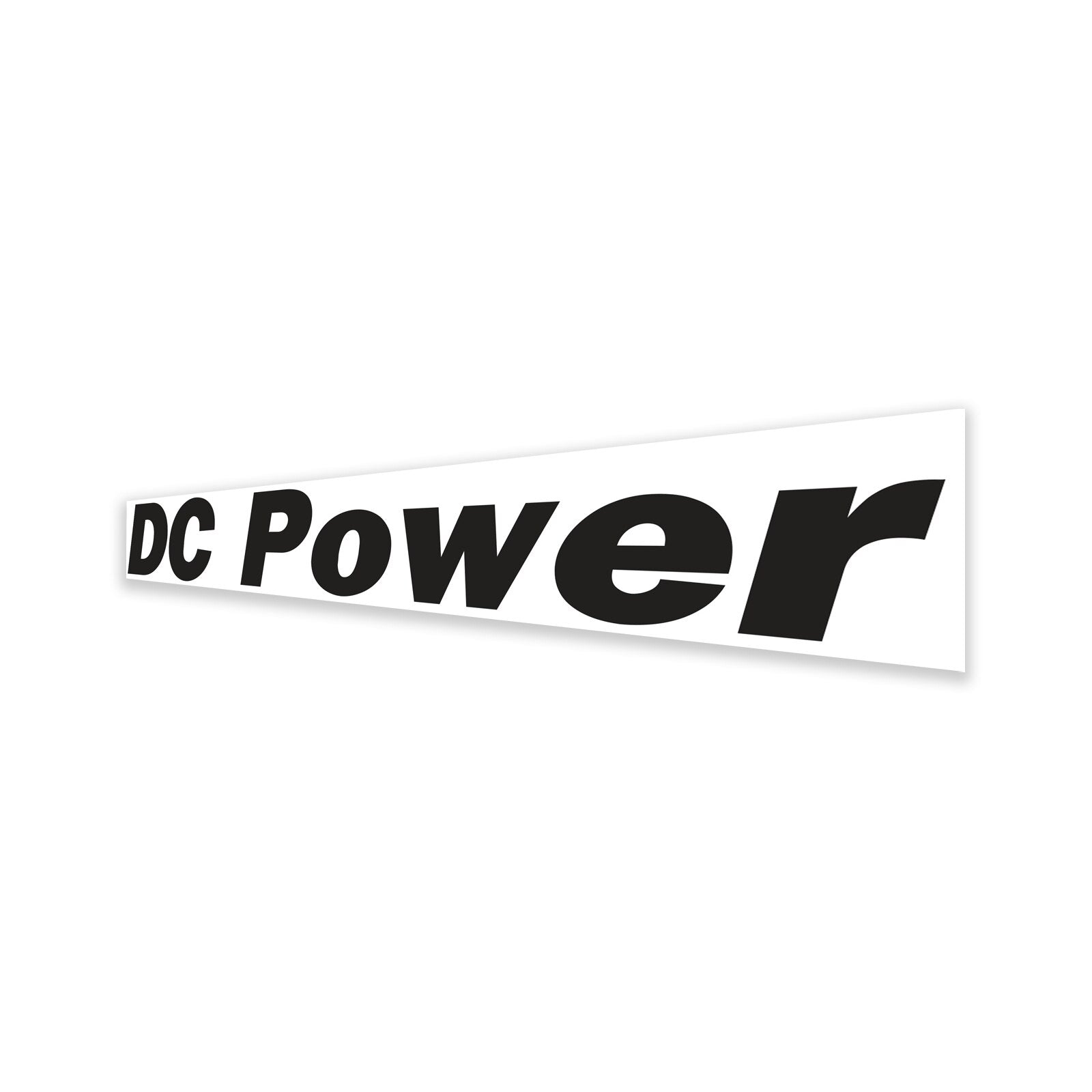 Genie Part # 1299740GT – Decal, Cosmetic, DC Power Black