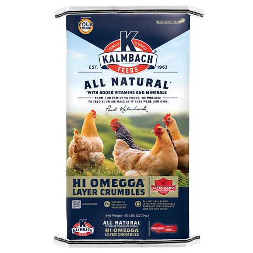 Kalmbach Hi-Omegga Feed for Laying Chickens