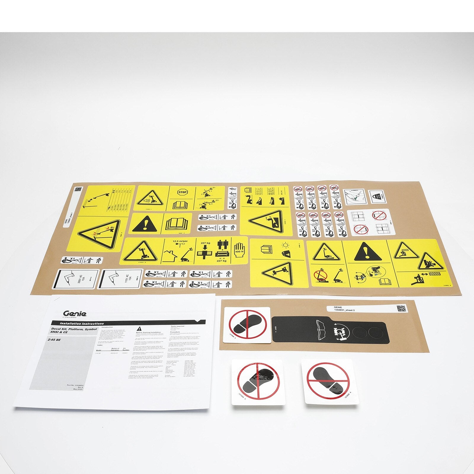 Genie Part # 1304851GT – Decal Kit