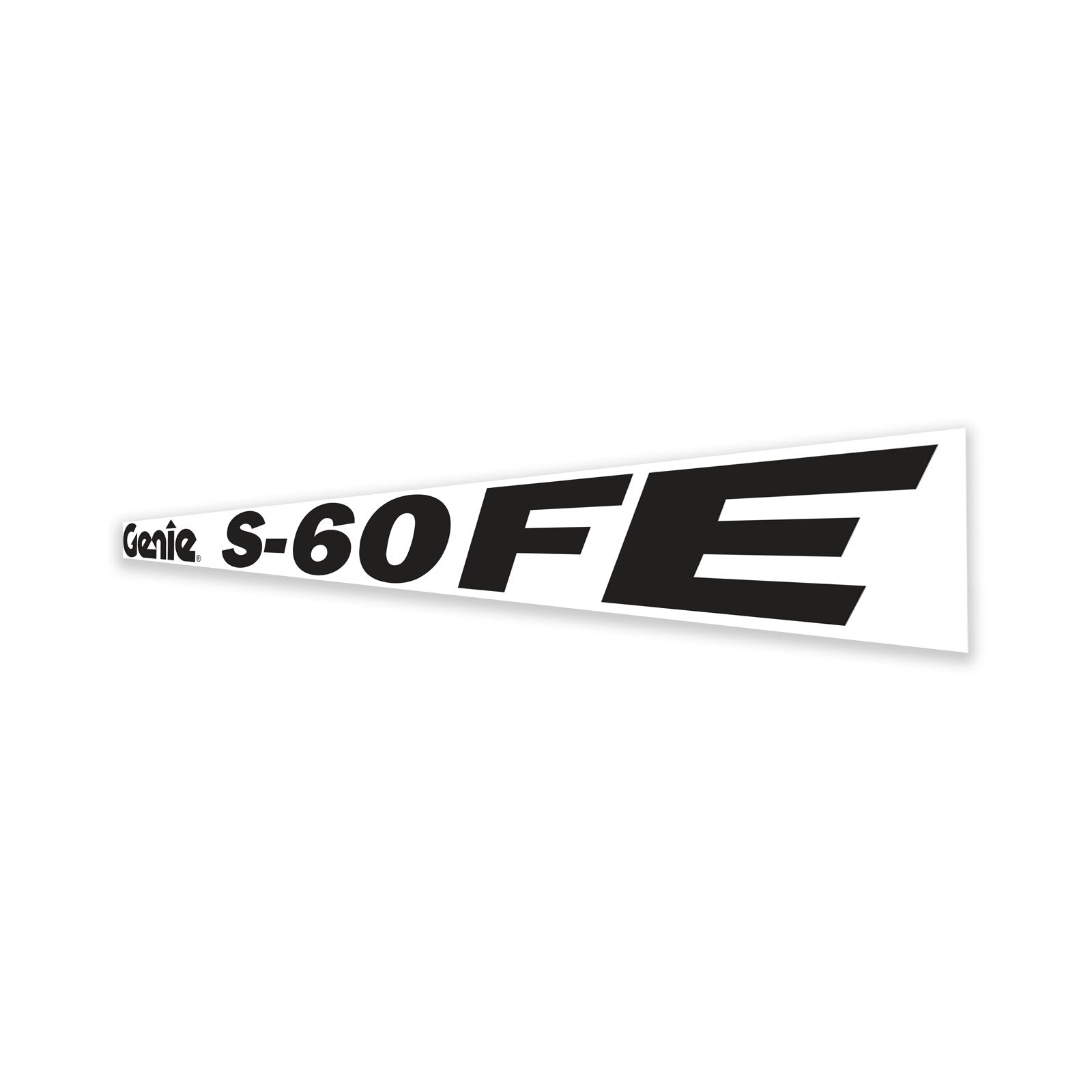 Genie Part # 1304926GT – Decal, Cosmetic, Black, S-60 FE