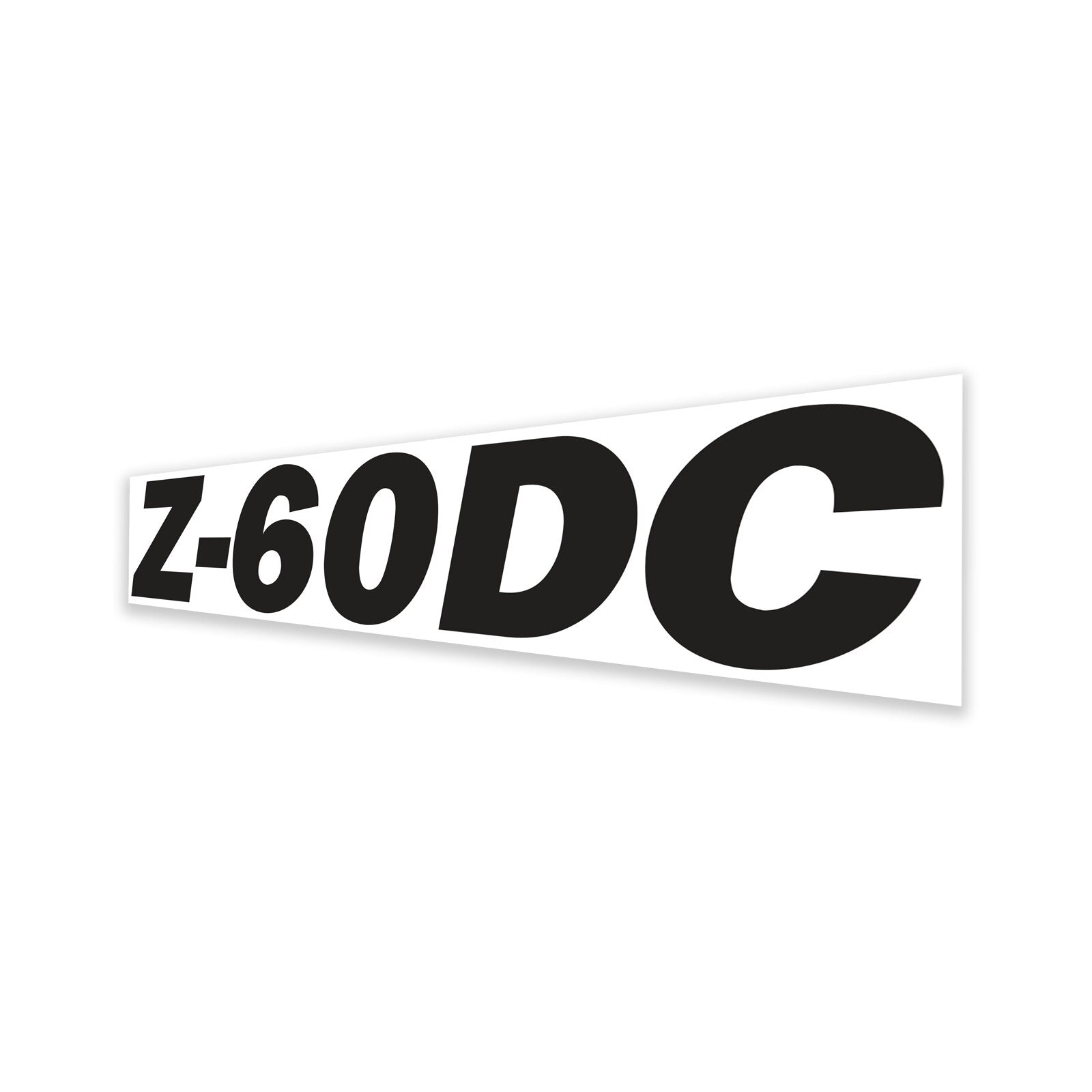 Genie Part # 1305107GT – Decal, Cosmetic, Z-60 DC, Blue