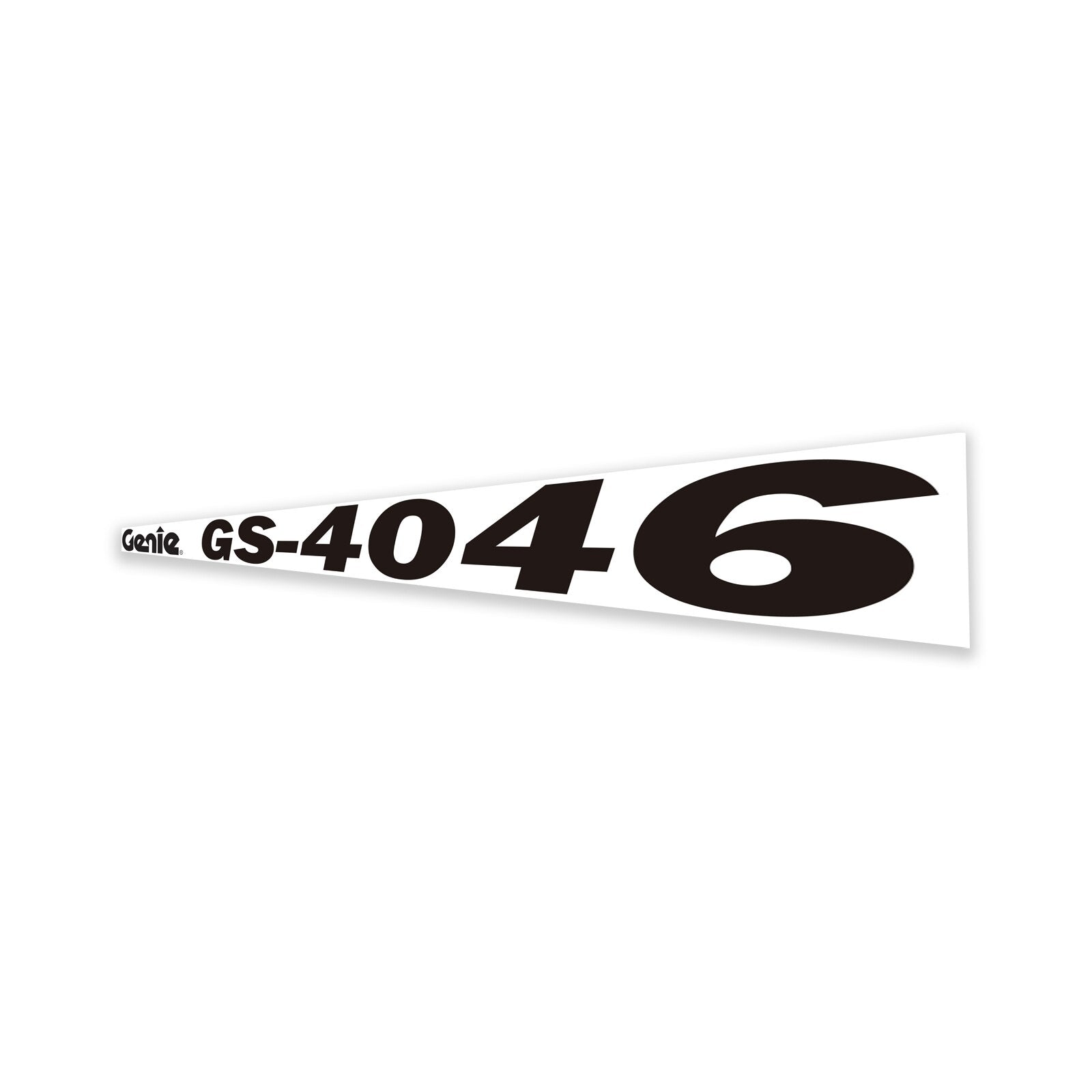 Genie Part # 1305516GT – Decal, Cosmetic, GS-4046