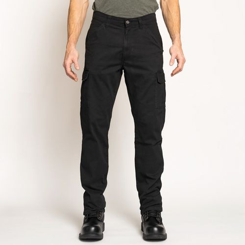 Men's Full BluePerformance Stretch Black Cargo Pants 40x32
