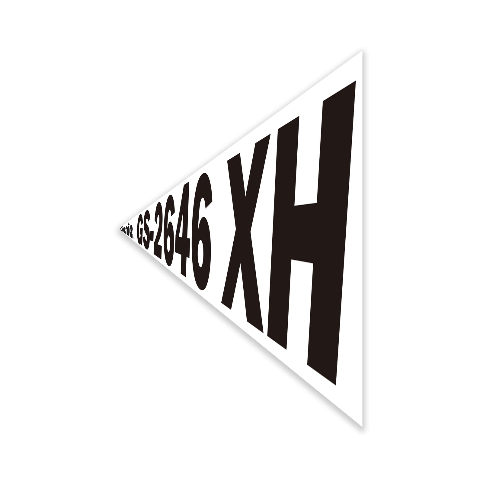 Genie Part # 1307571GT – Decal, Cosmetic, GS-2646XH