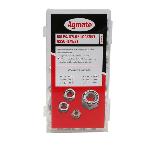 150 Piece Locknut Assortment