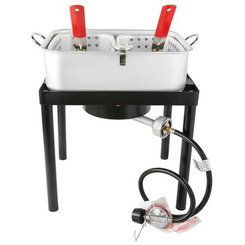 Carolina Cooker 18 Quart Dual Basket Fryer