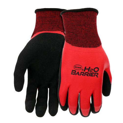 Boss H2O Barrier with Dual Layer Coating Work Gloves XL