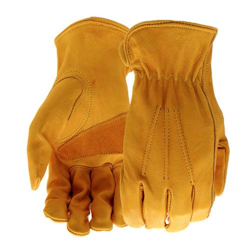 Boss Durable Cowhide with Aqua Armor Work Gloves Medium