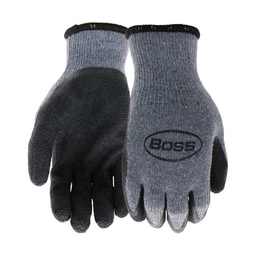 Boss Men's Grip Textured Work Gloves XL