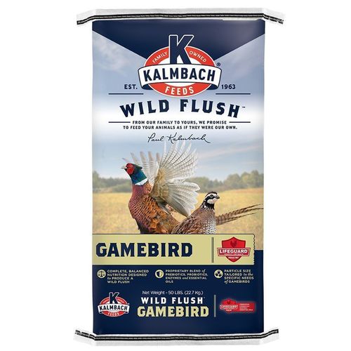 Kalmbach Wild Flush Gamebird Grower 50 Lbs.
