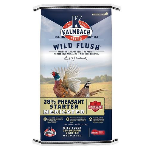Kalmbach 28% Pheasant Starter (Medicated) 50 Lb.