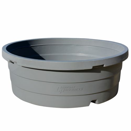 Century Products 350 Gallon Poly Tank with Drain 6' x 24"