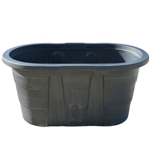 Century Products 100 Gallon Poly Tank with Drain 2' x 2' x 4'