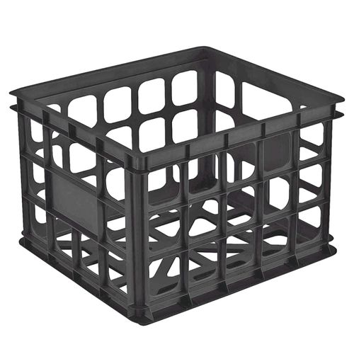 Milk Crate 15-1/4 x 13-3/4 x 10-1/2, Plastic