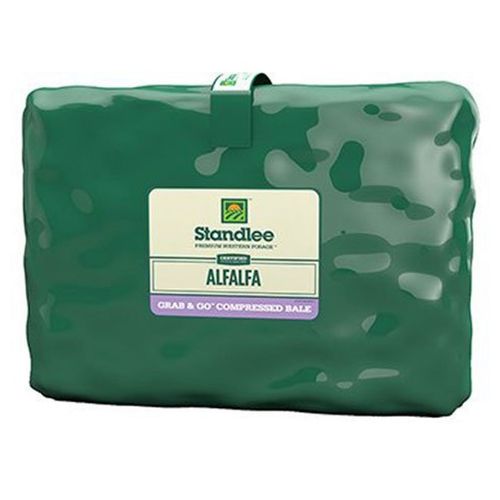 Standlee Premium Western Forage Alfalfa Grab and Go Compressed Bale