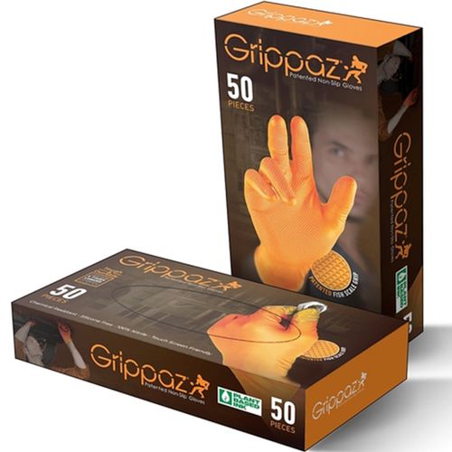 6 Mil Nitrile Glove XL Orange 50 Count