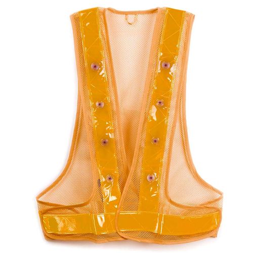 Flashing LED Safety Vest, Medium, Medium