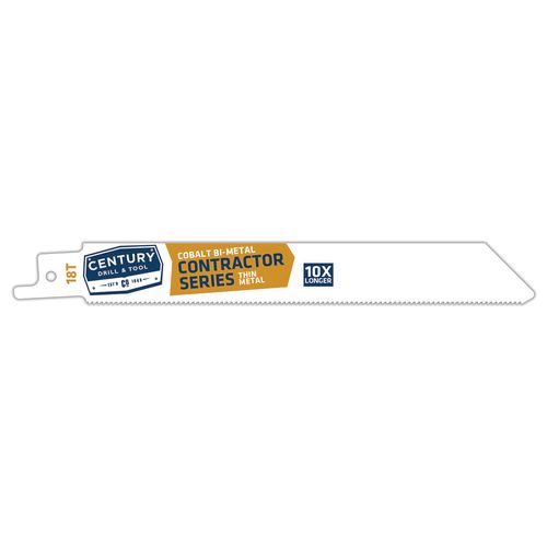 Century 18T Contractor Series Reciprocating Saw Blades