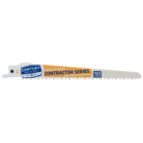 Century 6T Contractor Series Cobalt Bi-Metal Reciprocating Saw Blade