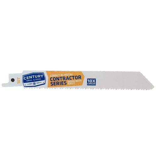 Century 10T Contractor Series Cobalt Bi-Metal Reciprocating Saw Bld