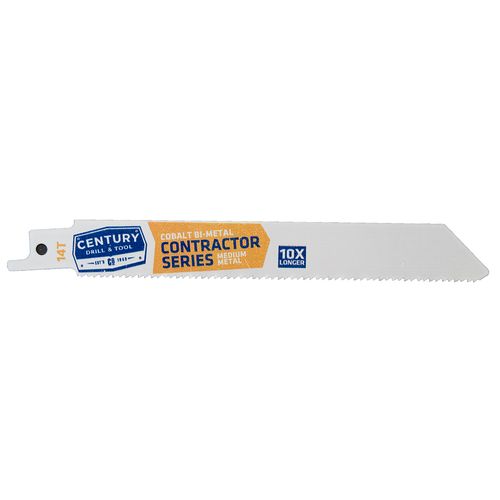 Century 14T Contractor Series Cobalt Bi-Metal Reciprocating Saw Bld