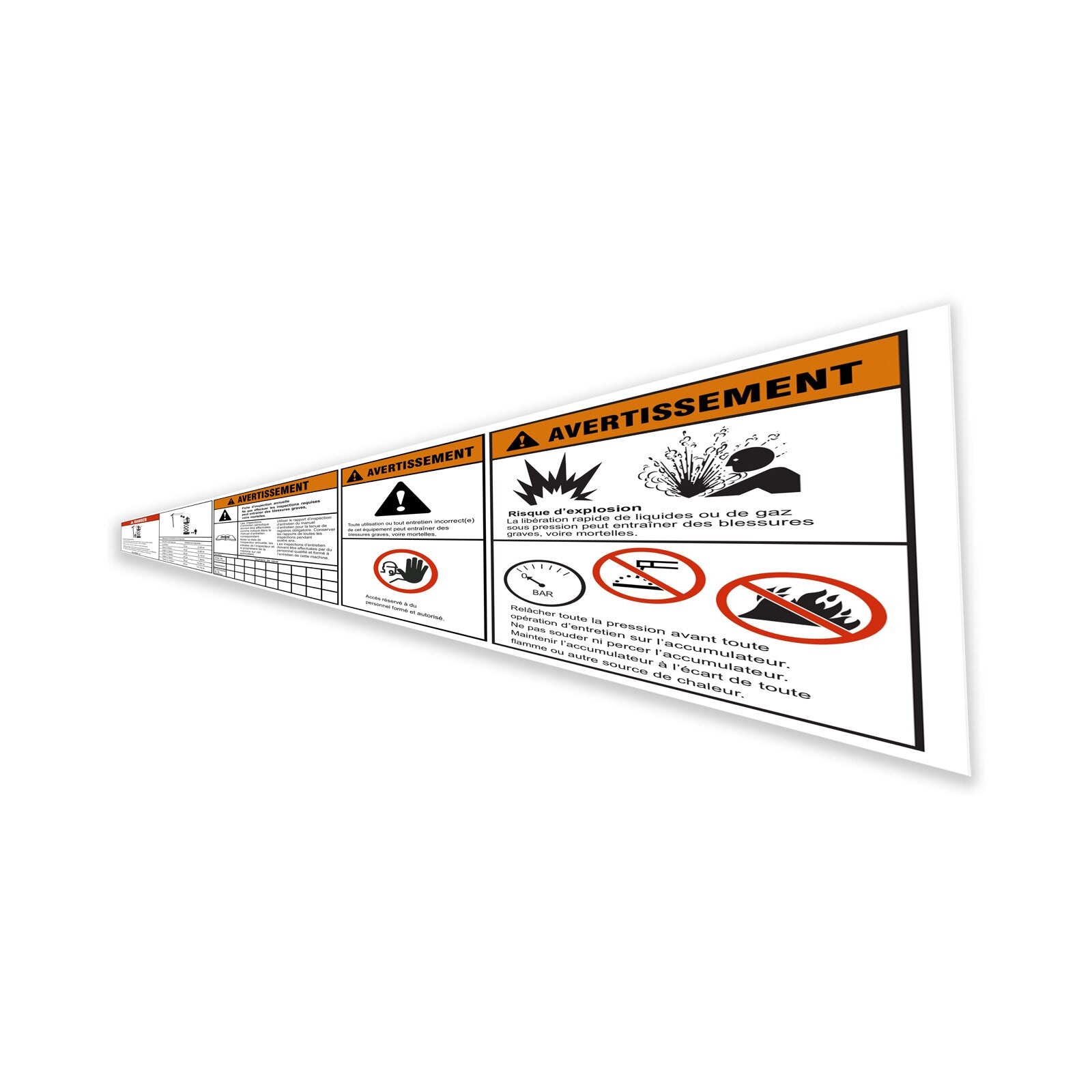 Genie Part # 1321485FRGT – Decal, Electrocution