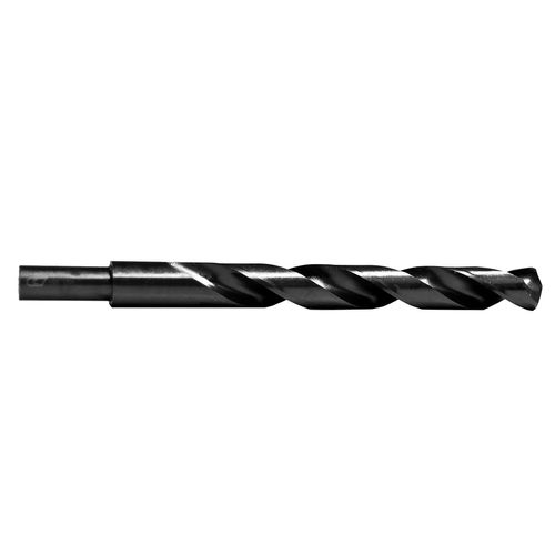 Century Pro Grade Black Oxide Drill Bit W/Reduced Shank 25/64 inch