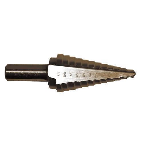 Century Number 4 High Speed Steel 12 Step Drill Bit