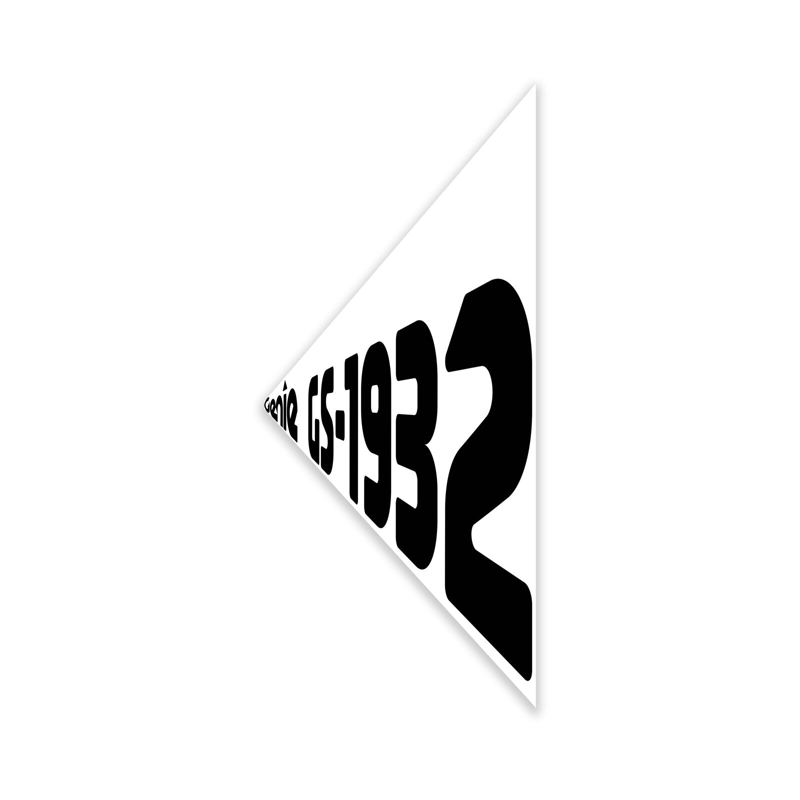 Genie Part # 1323017GT – Decal, Cosm, Genie GS-1932