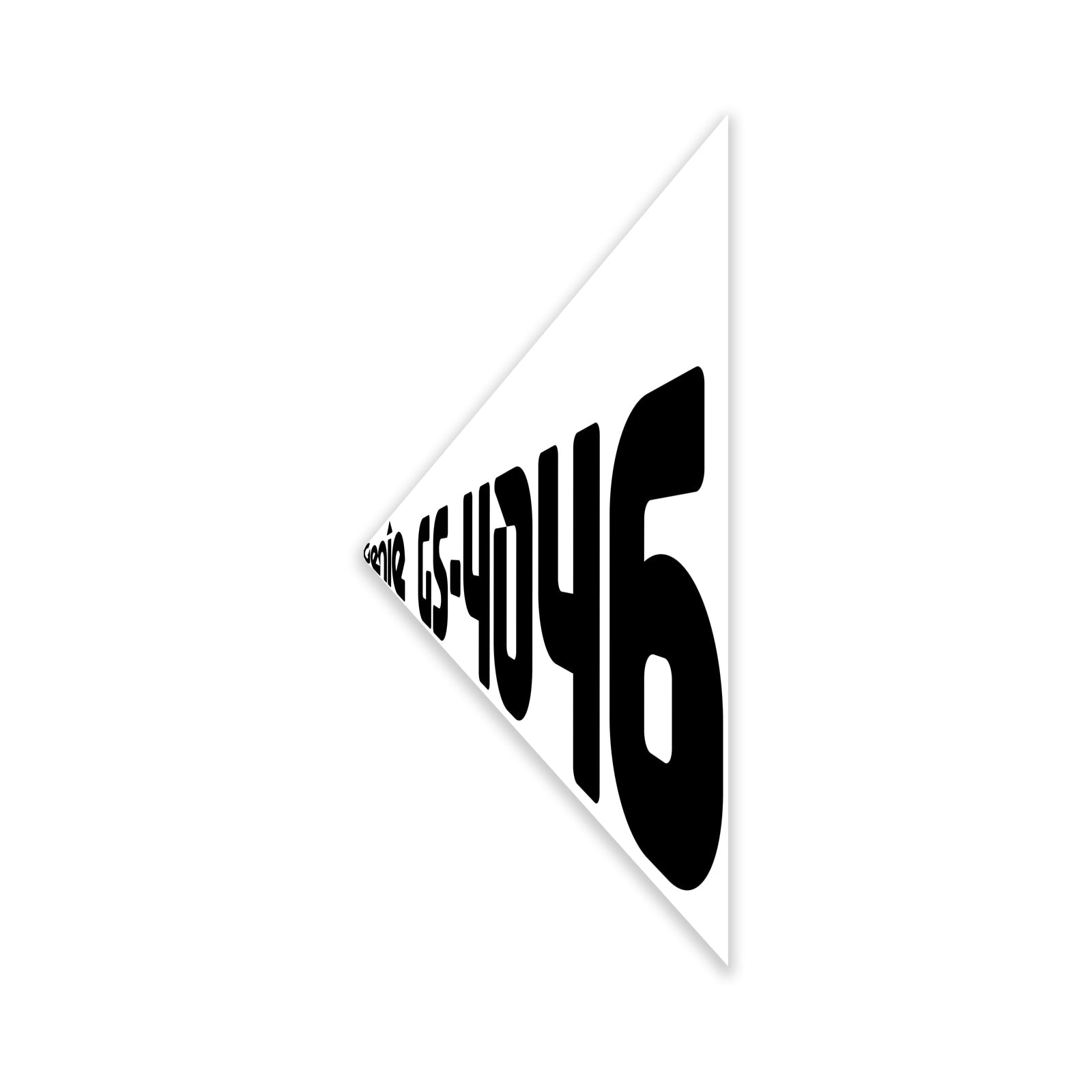 Genie Part # 1323022GT – Decal, Cosm, Genie GS-4046