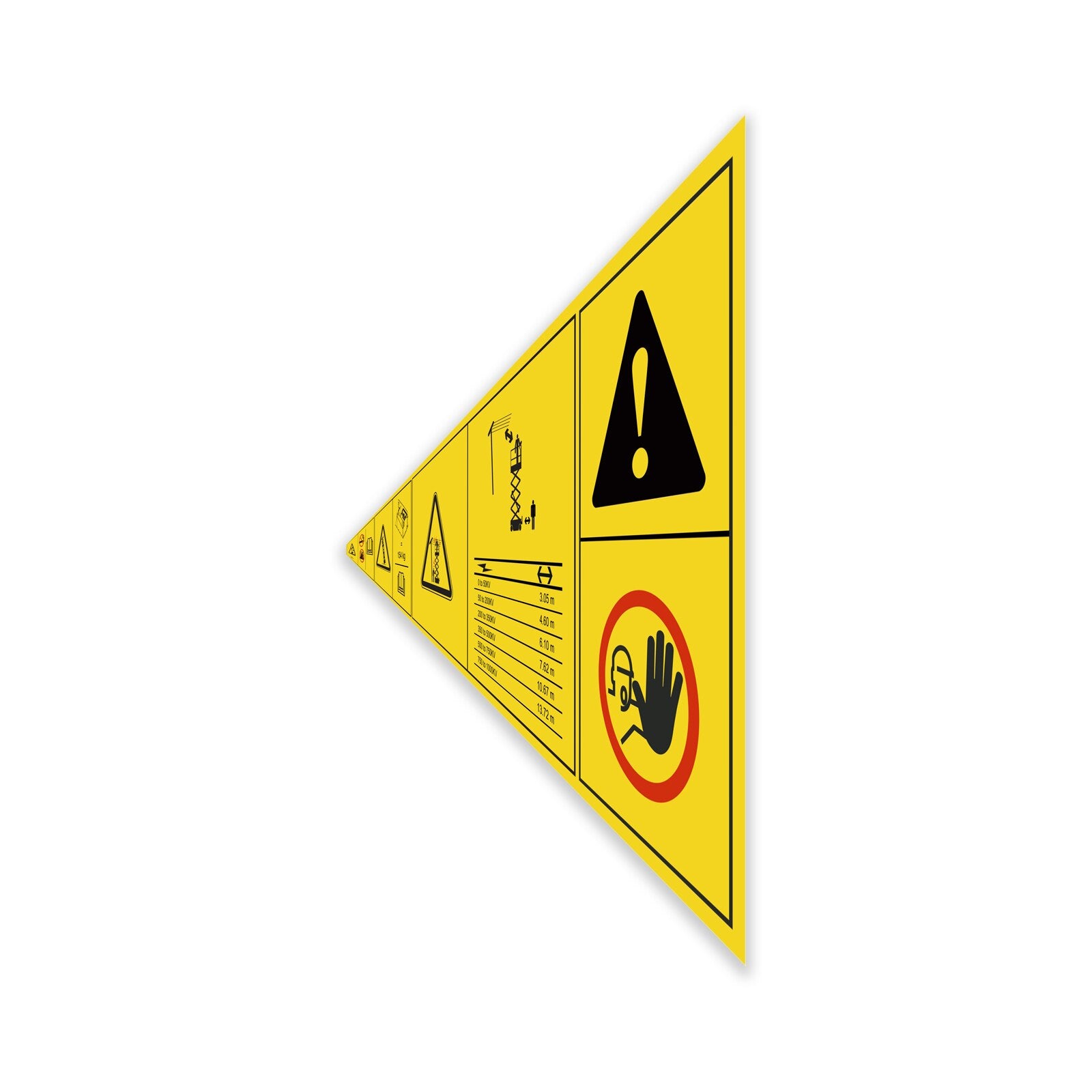 Genie Part # 1325866GT – Decal, Lithium Battery Safety