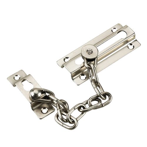 Chain Door Guard 3-1/2" Satin Nickel