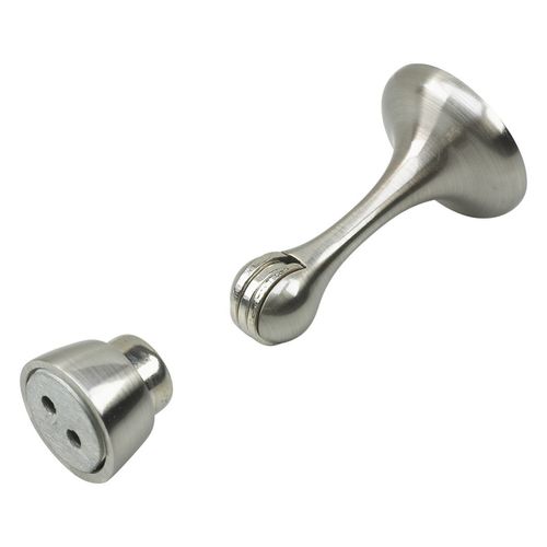 Magnetic Door Stop 3 Inch Brushed Nickel