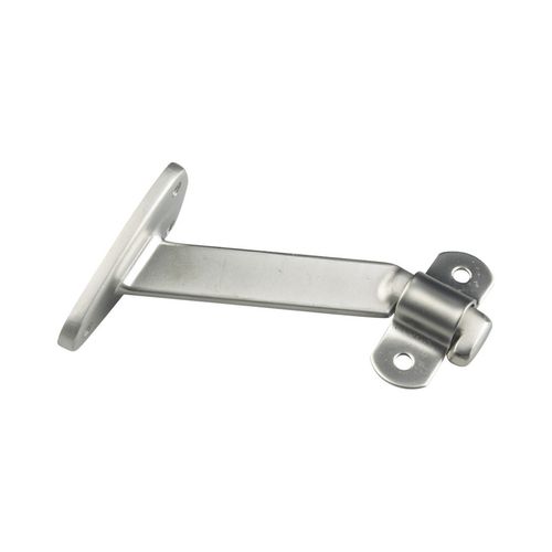 Dull Nickel Heavy Duty Handrail Bracket With Extended Arm 4-1/16 IN.