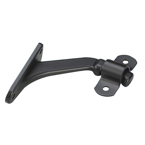 Black Heavy Duty Handrail Bracket 3-3/16 Inch